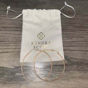 Kendra Scott Annmarie Bling Hoop Earrings